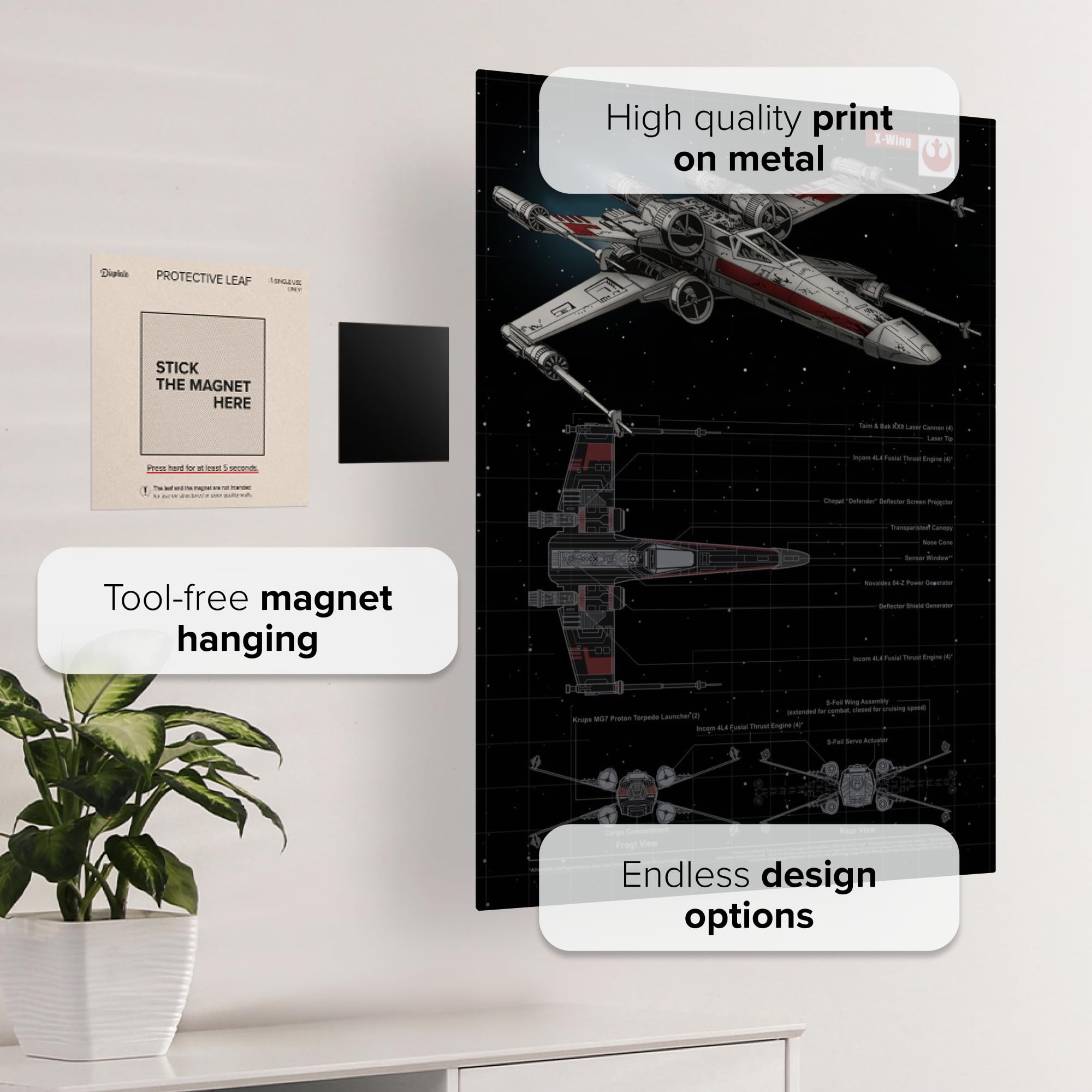 'Voxtek' In Universe Poster　フレーム付き Voxtek' In Universe Poster フレーム付き オンライン ショ