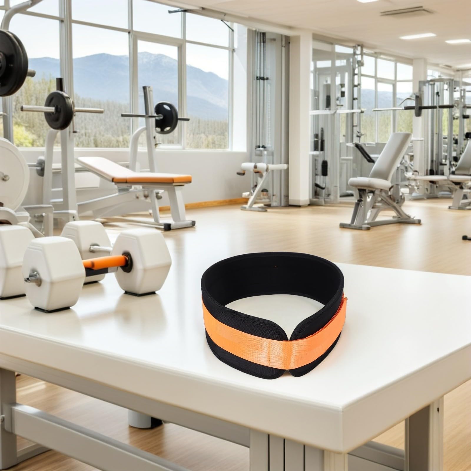 HANABASS Imbracatura Arancione di Resistenza in Poliestere Livelli Regolabili per Allenamento velocità e Agilità per Sprint e Allenamento Basket