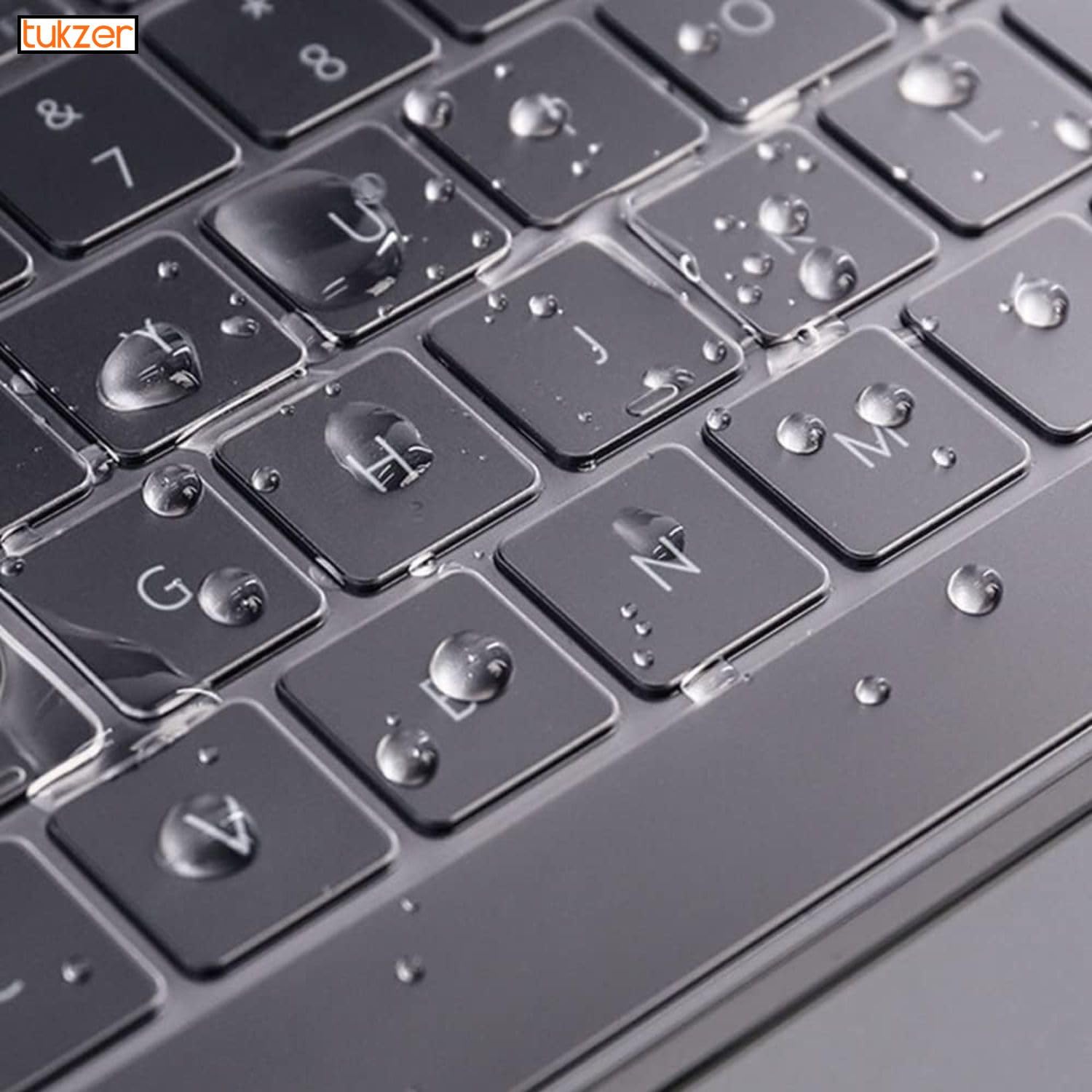 Tukzer Premium Keyboard Cover Compatible for 2026 MacBook Neo 13, 2026 2025-2021 M5-M2 MacBook Air 13/15,M5-M1 Pro/Max MacBook Pro 14/16, Laptop Accessories Ultra Thin Protector Skin - TPU Clear — Amazon image 5
