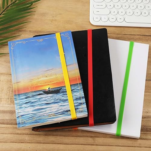 Miniatura 6 de 10 bandas de goma, bandas de goma grandes, bandas elásticas multicolores gruesas bandas de goma de silicona reutilizables para el hogar al aire