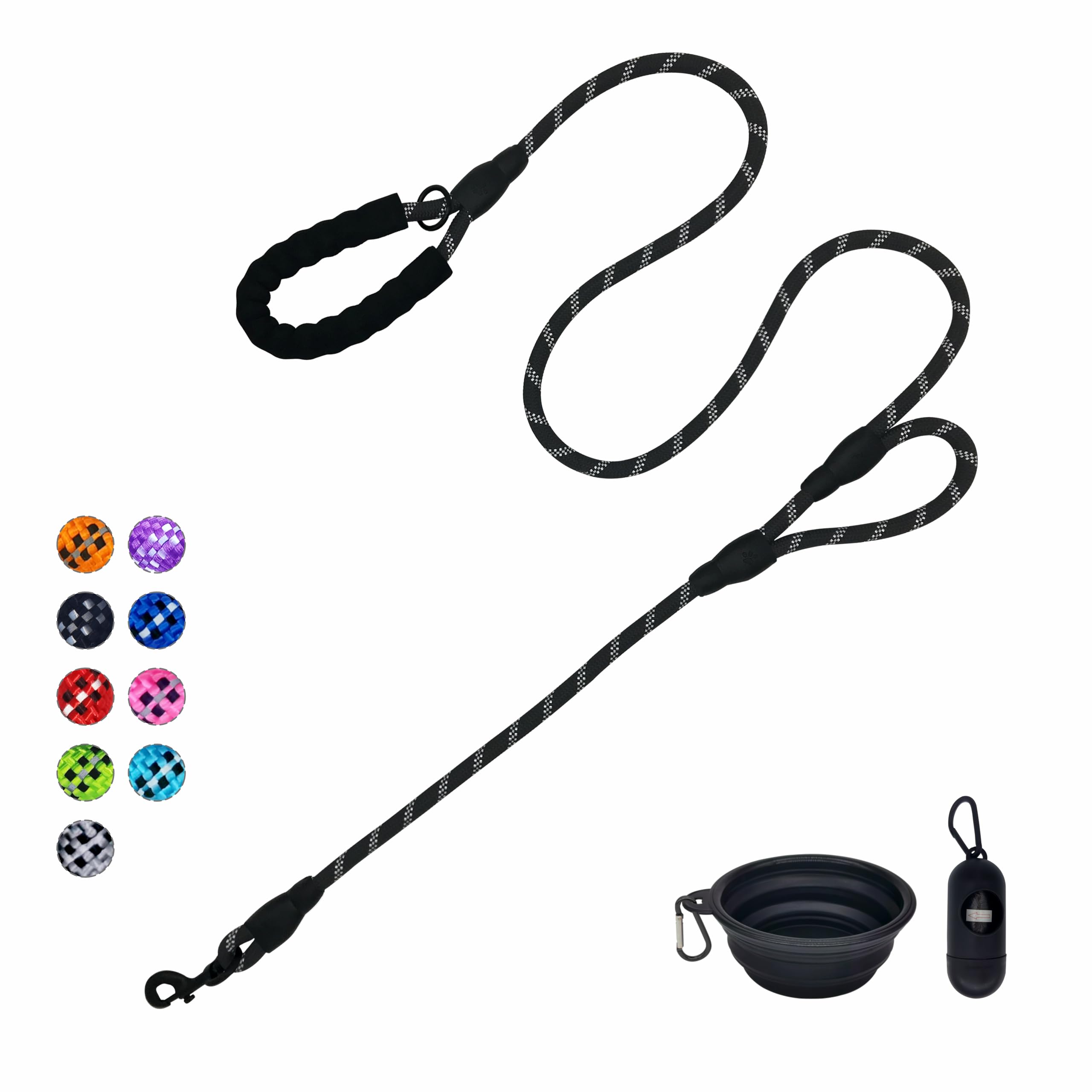 VOZRELS Double Handle Dog Leash