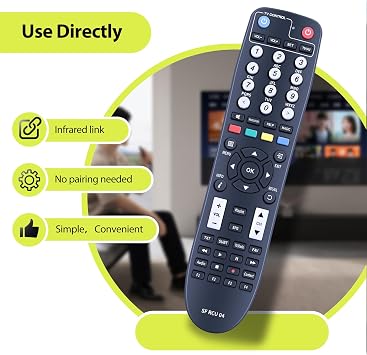 SF8008 RCU04 Replacement Remote Control for Octagon SF04 SX Series SX87 SX88 SX89 SX887 SX888 SX889
