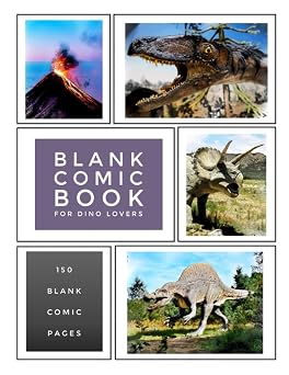 Blank Comic Book for Dinosaur Lovers!