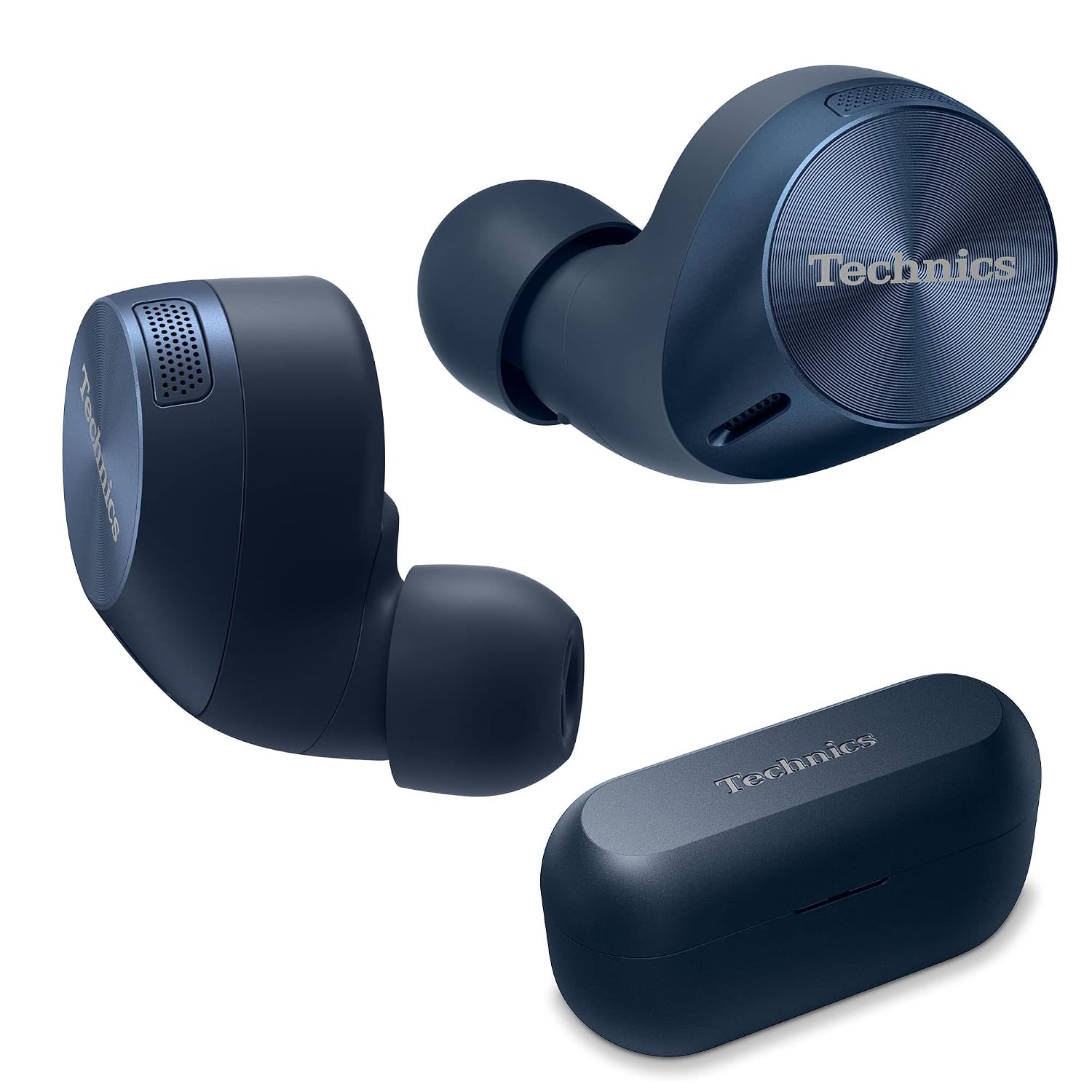 Technics EAH-AZ60M2EA (Blue) Hi-Fi True Wireless Earbuds II with Noise Cancelling