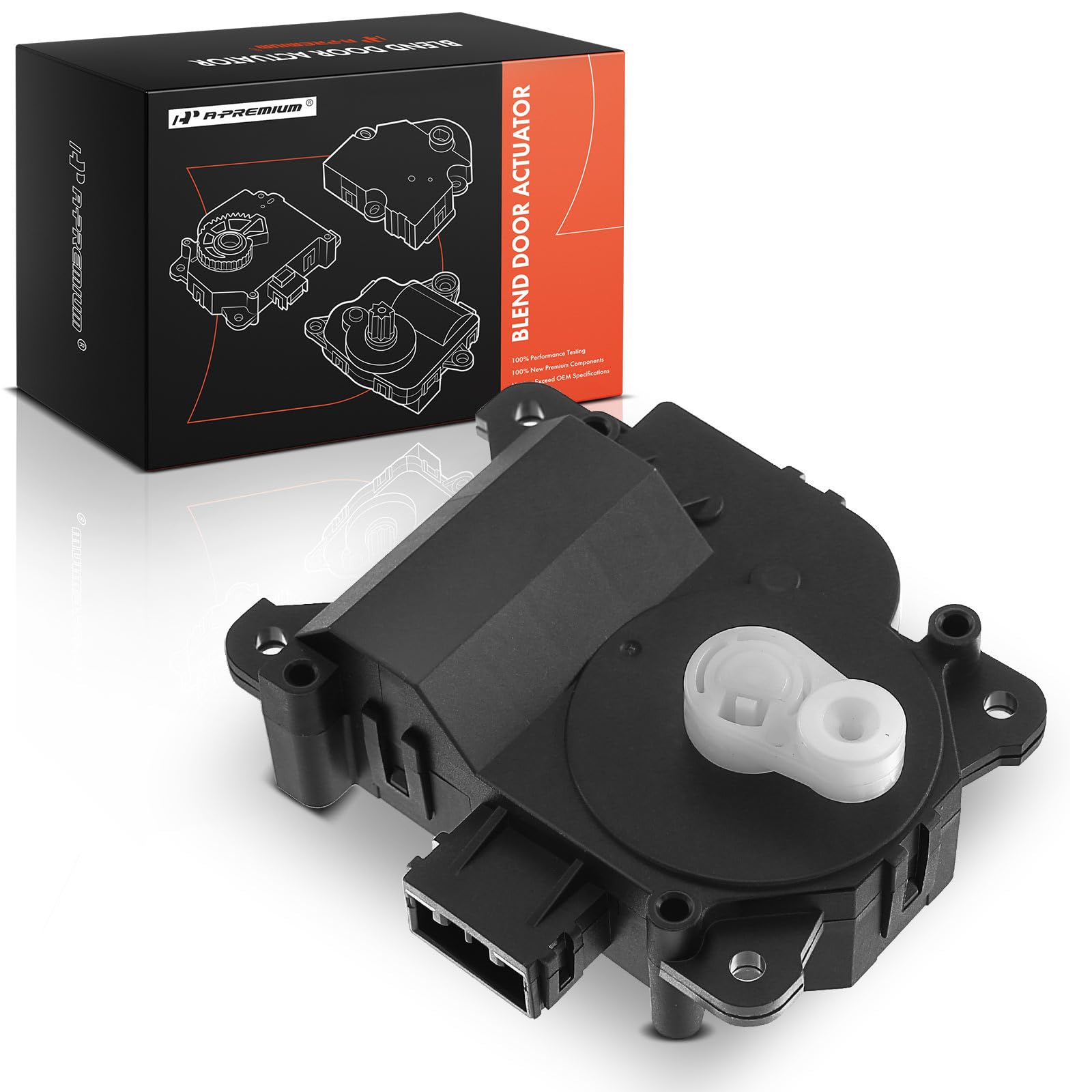 2011-17 Honda Odyssey Right Main Mode HVAC Mode Door Actuator TRQ HCA40445 - View #6