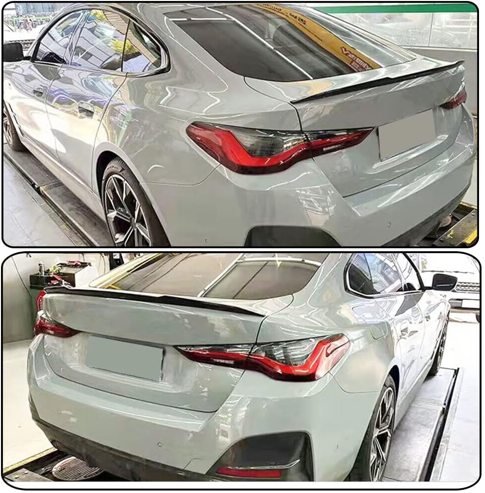 MCARCAR KIT Carbon Fiber Rear Trunk Spoiler for BMW 4 Series G26 420i 430i 440i M440i Grand Coupe 4-Door 2021-2022 Rear Spoiler Wing Highkick Spoiler Facctory Outlet
