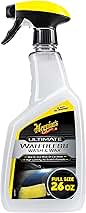 Meguiar's Ultimate Waterless Wash & Wax, Scratch-Free Waterless Car Cleaning Spray That Makes Detailing Quick and Easy, 2-in-1 Cleaner and Protection to Help Your Ride Shine, 26 Oz