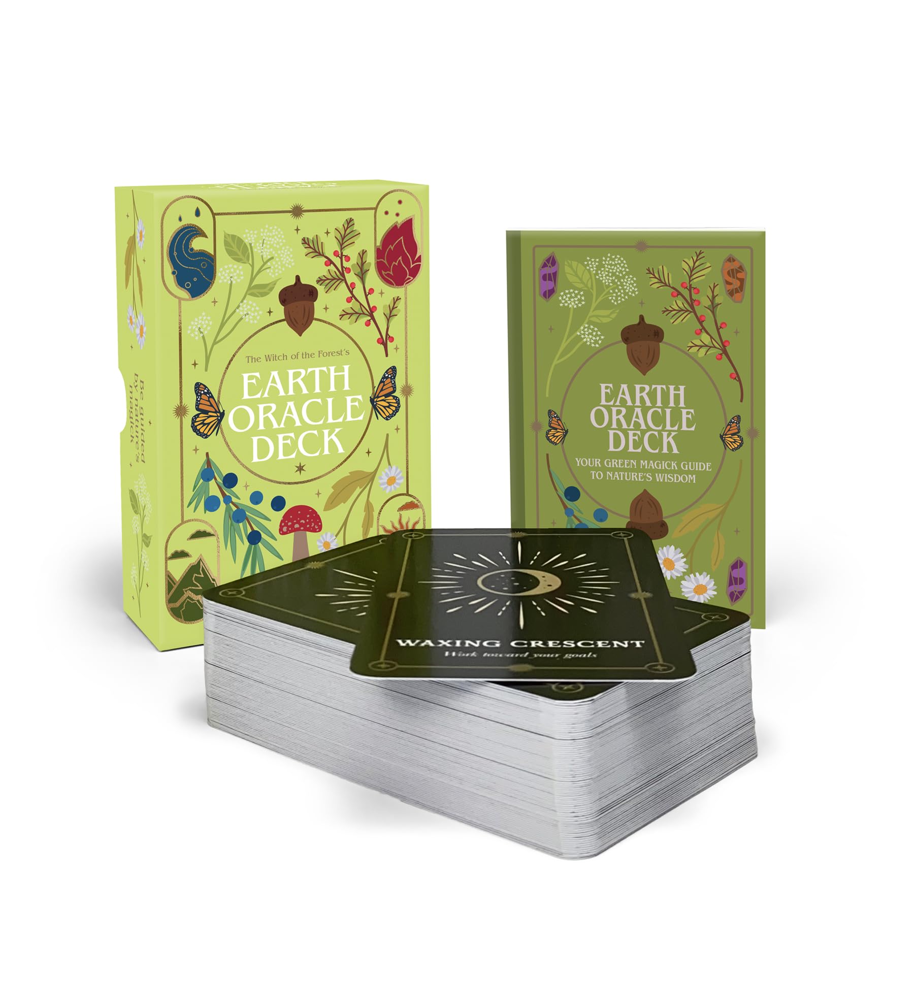 The Witch of the Forest's Earth Oracle Deck: 78 oracle cards & green magick guide
