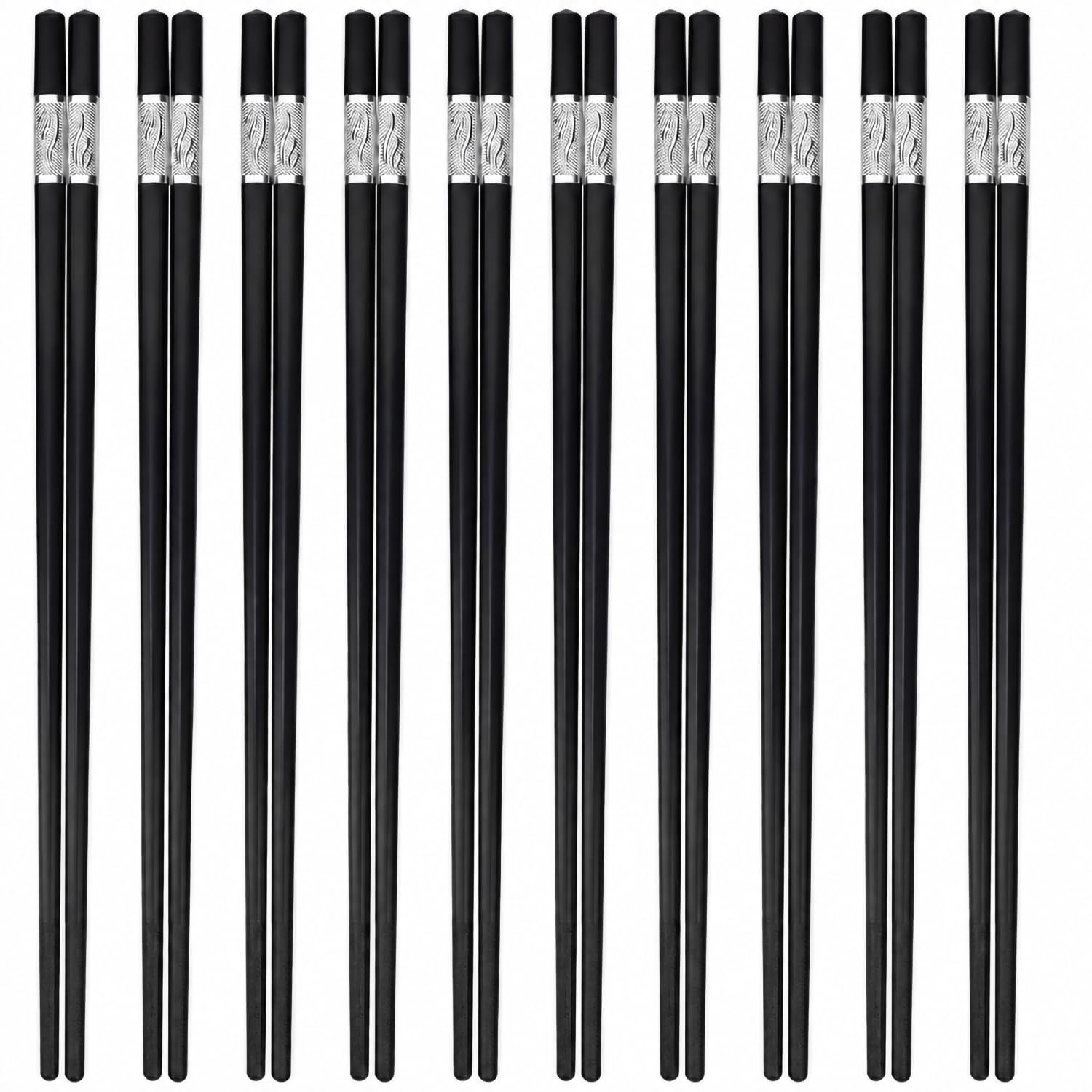 Reusable Fiberglass Chopsticks - 10 Pairs -9 Reusable Fiberglass Chopsticks - 10 Pairs -9