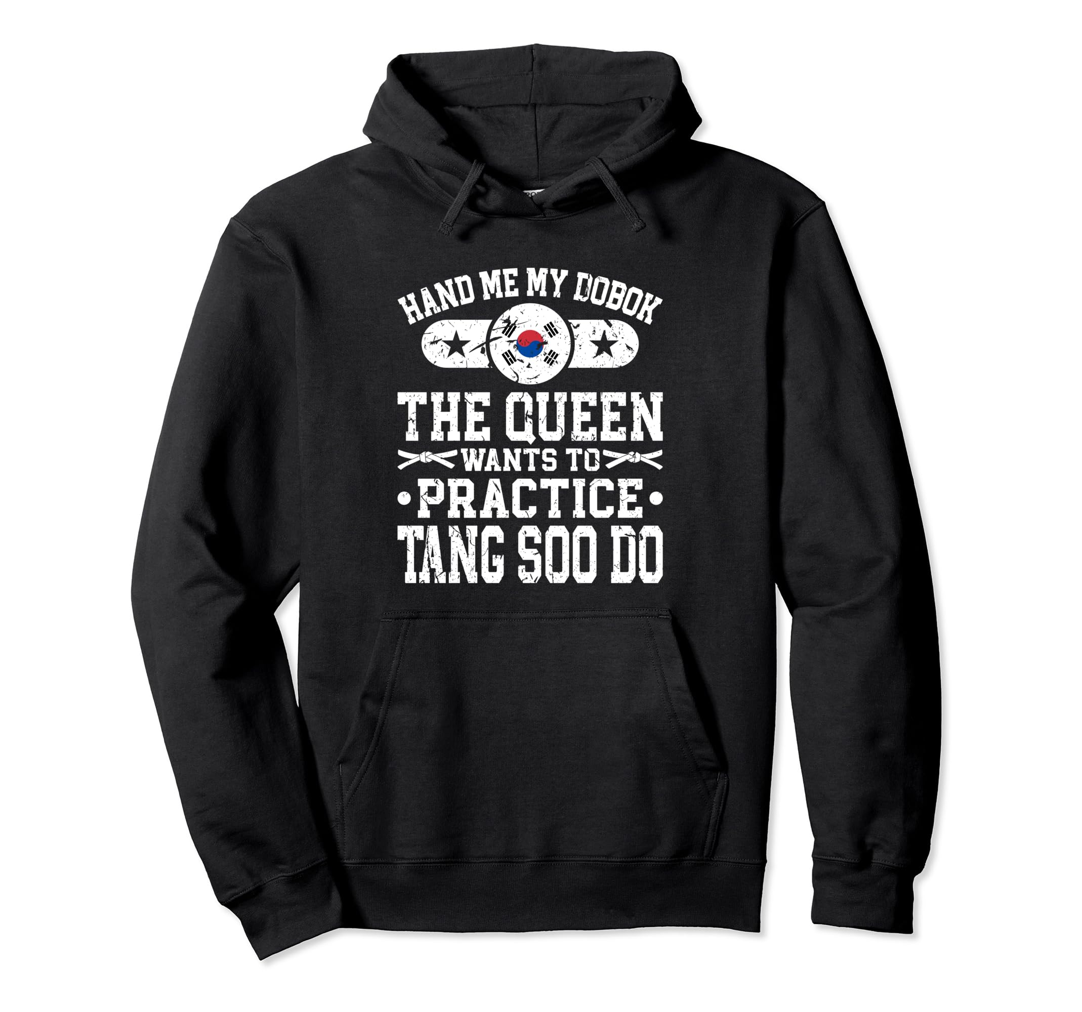 Martial Arts Dobok Tang Soo Do Queen Pullover Hoodie