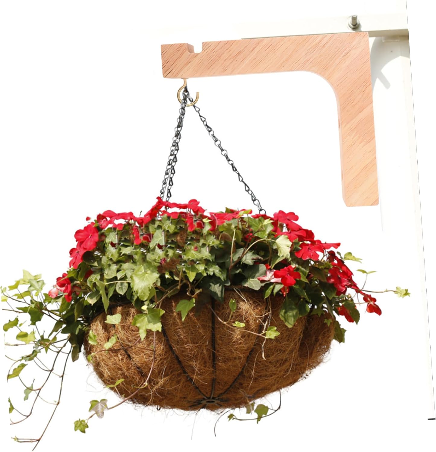 3pcs Hanging Plant Pots Hooks Plant Hangers Wall Mount Brackets Rustic Decor Hooks