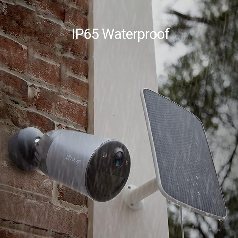 EZVIZ napelemes töltőpanel IP65 vízálló kamerához BC1C CB8 HB8 4m kábellel