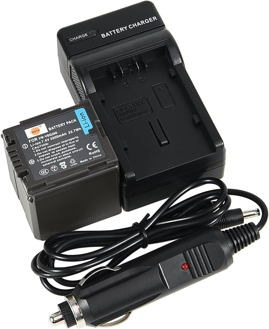 Dste アクセサリーキット Panasonic Vw Vbg260 互換 カメラ バッテリー Ag Hmc150 Hdc Sdt750 ワンピなど最旬ア Ag Af100 1個 充電キット対応機種 Hdc Tm700 並行輸入品 Sdr H80
