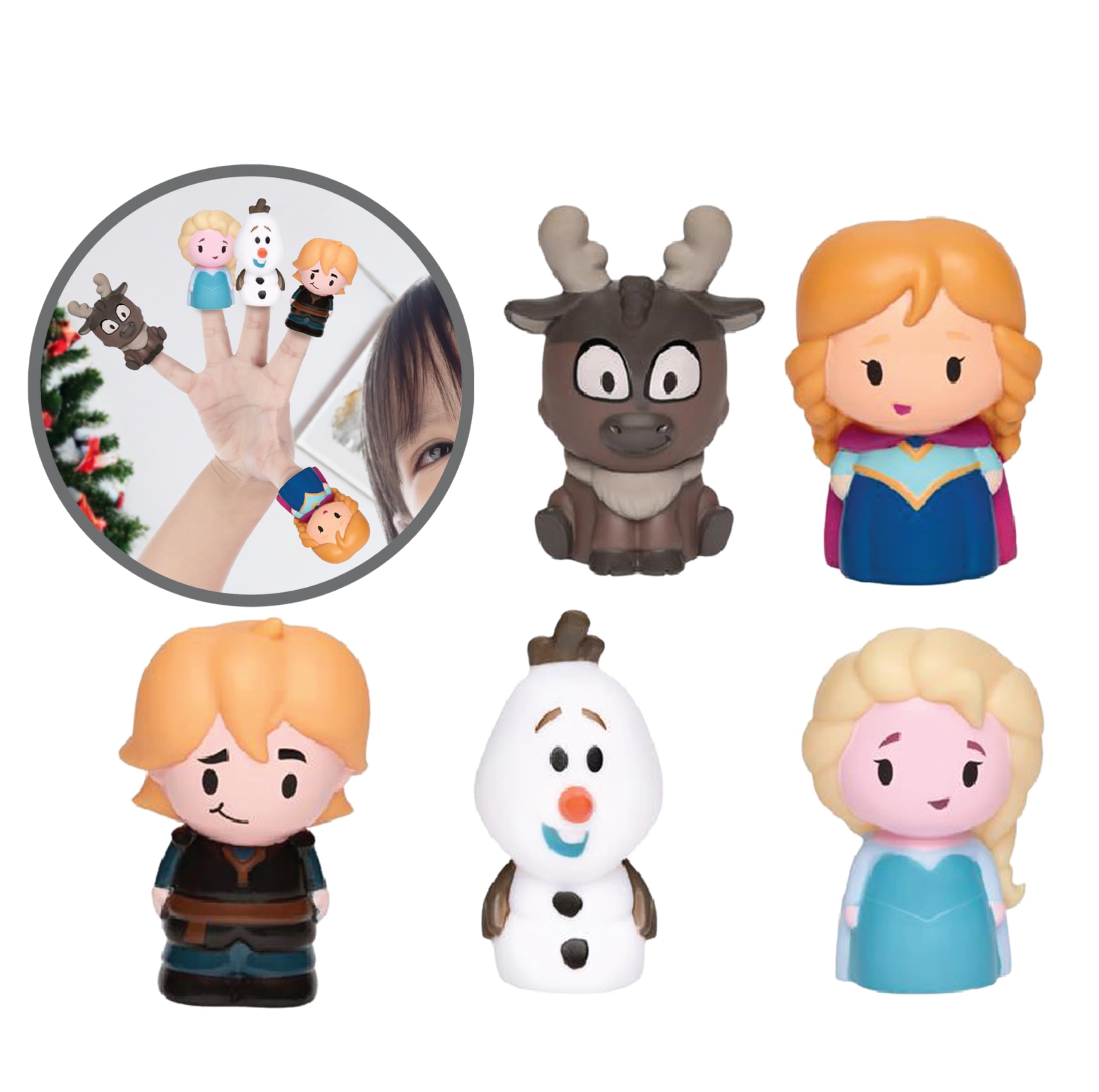 Disney Frozen 11 Stück Badezimmer Vorteilsset Spielzeug Fingerpuppe Spülbecher Schaumpumpe Bad Squiter