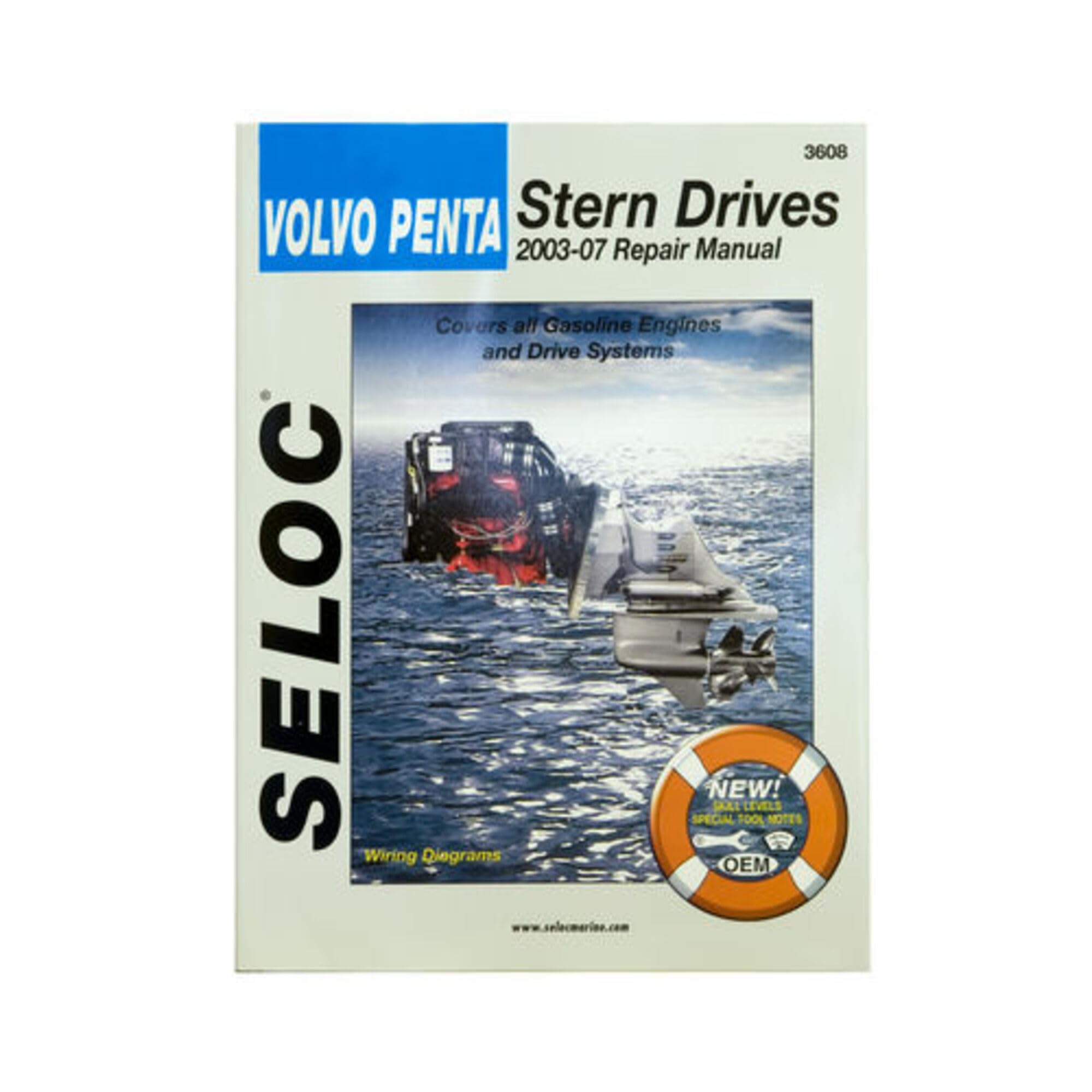 Sierra International Seloc Manual 18-03608 Volvo/Penta Stern Drives Repair 2003-2012 Gasoline Engine & Drive System