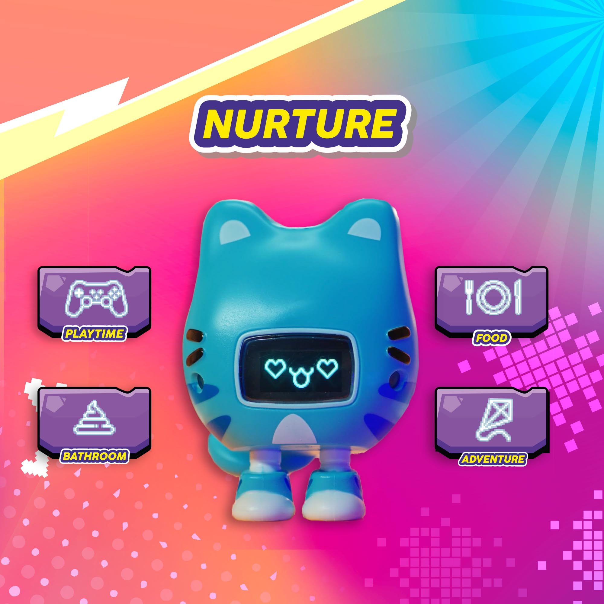 BEEP BOOP Miao Miao, cat handheld electronic toy from the YouTube BeepBoops - Image 4