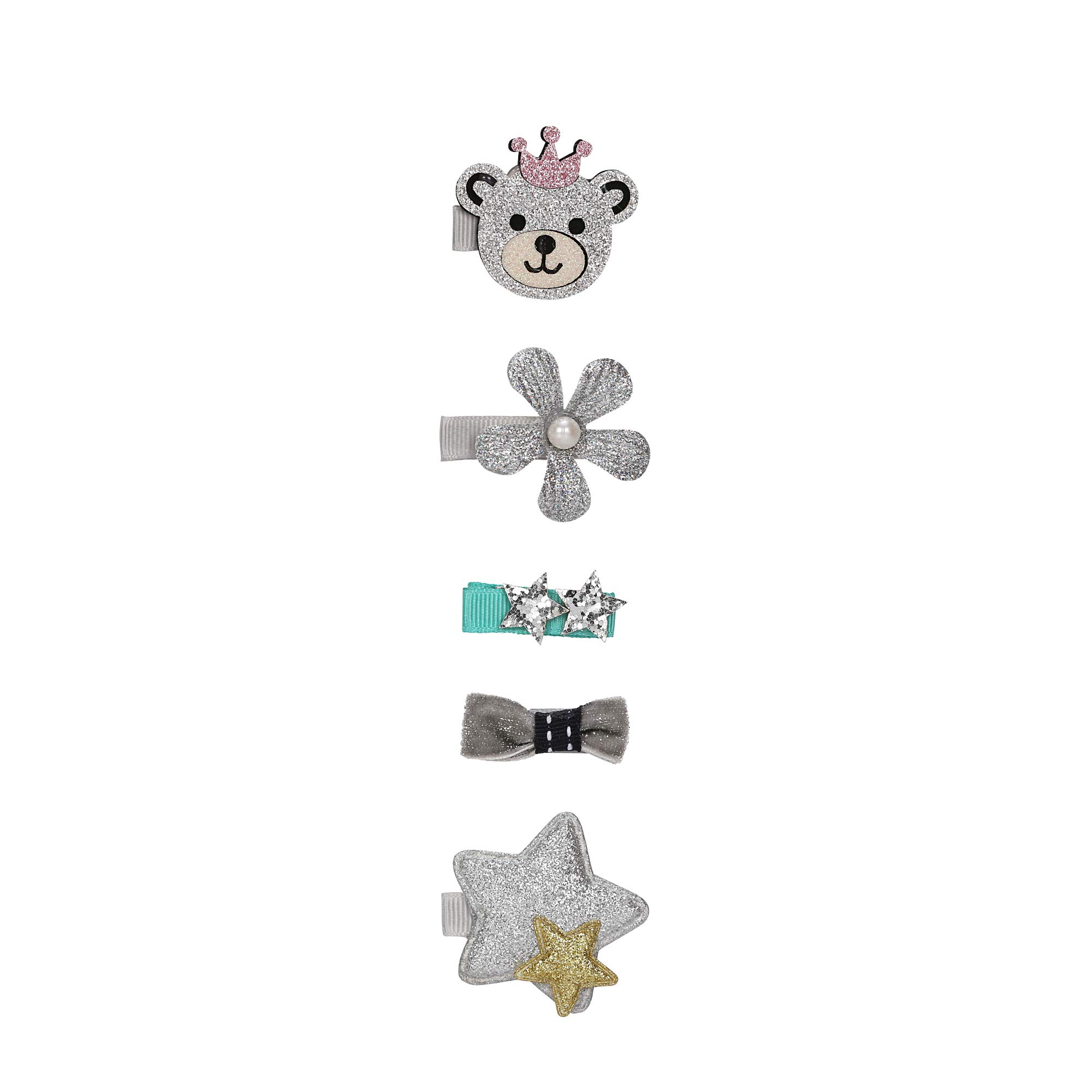 Kids' Hair Pins & Clips Combo, 10-Piece Set