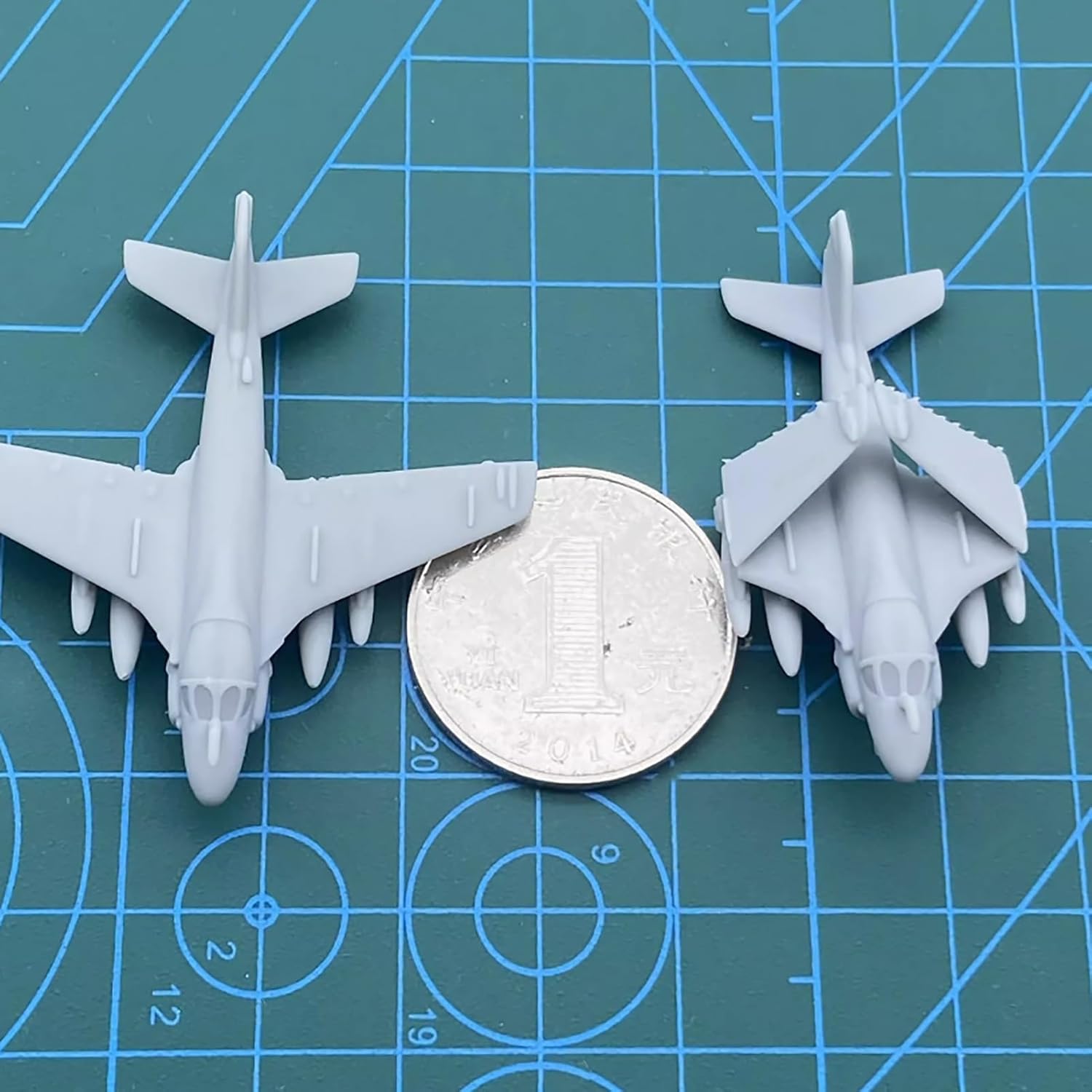 10PCS DIY Model Intruder A-6E Heavy Attacking Aircraft Folded Wing Simulation Model 1/2000 1/700 1/350 Scale Shipborne Airplane Military Model(1/400 (40.2mm))