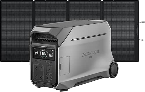EF ECOFLOW Power Station 4096Wh DELTA Pro 3 with 400W
