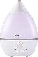 WAP Umidificador de Ar AIR FLOW com Luminária e Difusor de Aromas, 4 Litros, Autonomia de até 12 horas, 20W Bivolt
