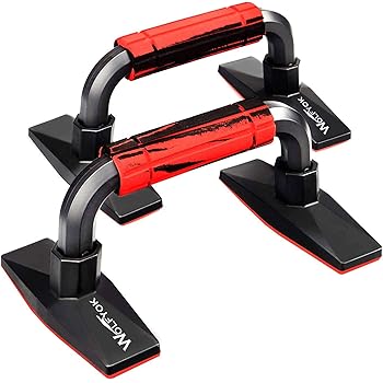 Wolfyok プッシュアップバー 滑り止めラバー付き