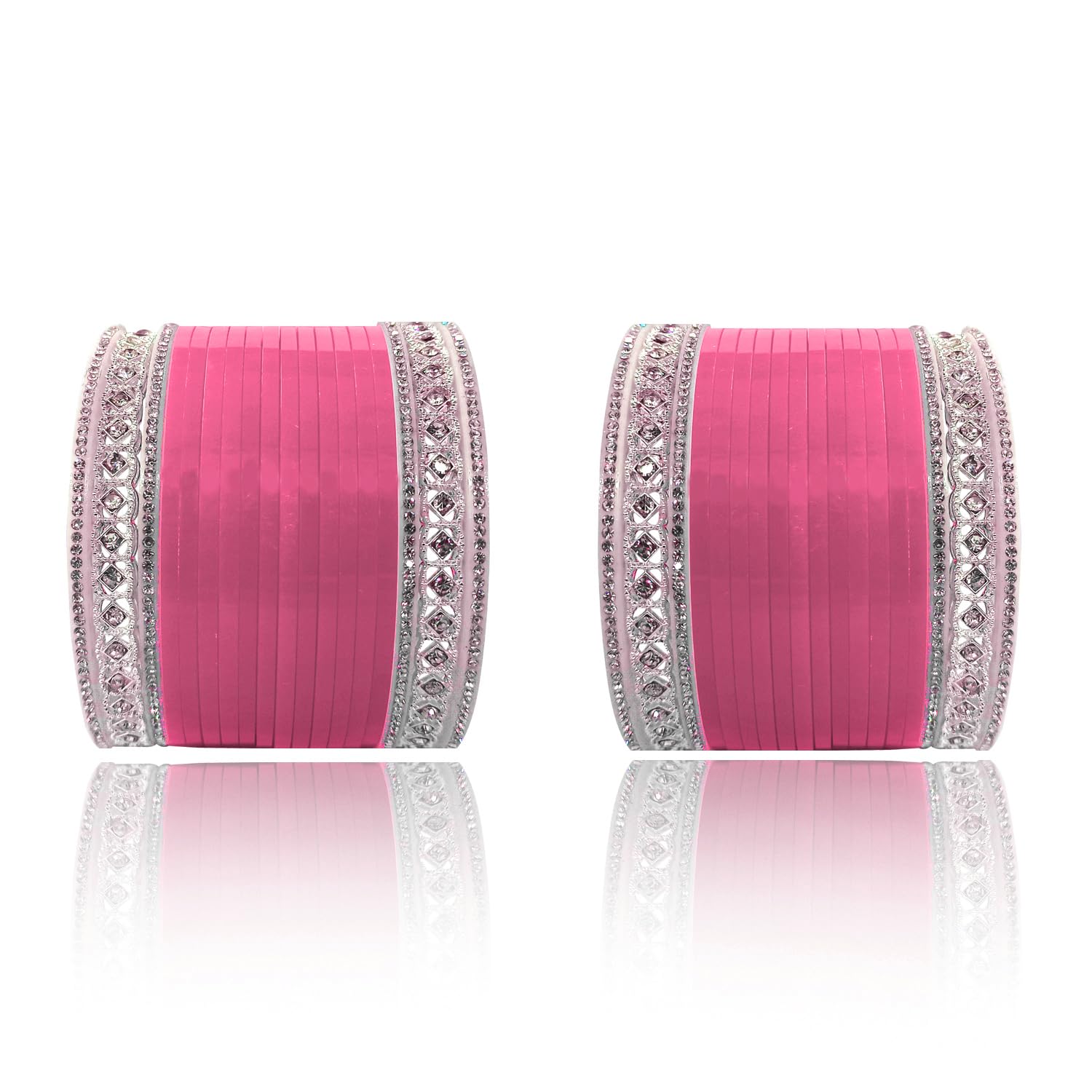 See full amazon price history chart for Bridal Punjabi Short AD Chuda Bangle Set for Womens (Set of 1) (Pink, 2.8) Bridal Punjabi Short AD Chuda Bangle Set for Womens (Set of 1) (Pink, 2.8) (B0DFVJ6FDC) Amazon Price History, Amazon Price Tracker