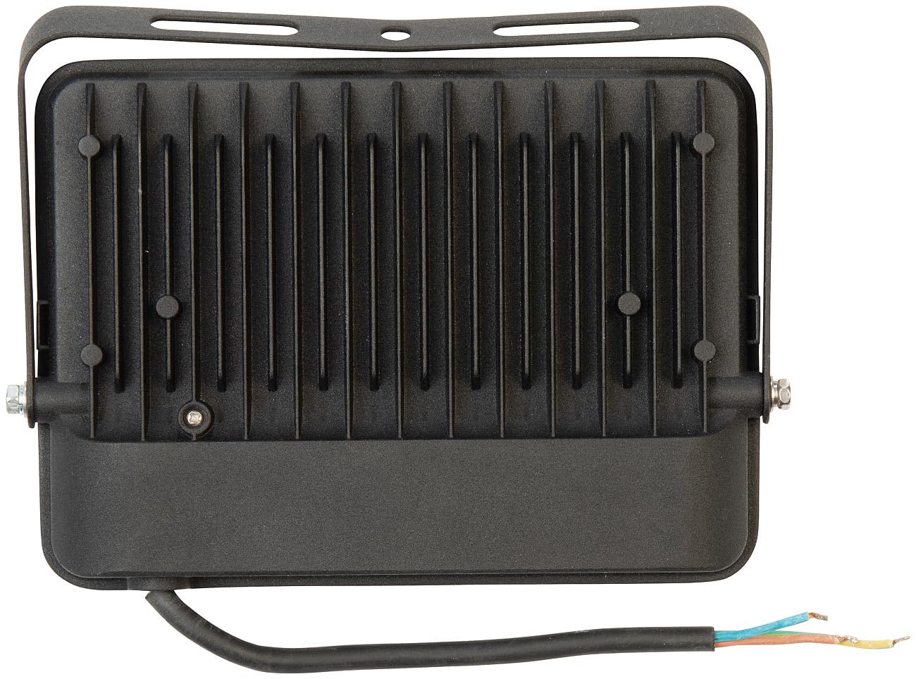 Luminea LED-Fluter warmweiß: 2er-Set Wetterfester LED-Fluter, Radar-Bewegungssensor, 50W, 3.000K (Hoflampen mit Bewegungsmelder, Leuchte Funkbewegungsmelder)