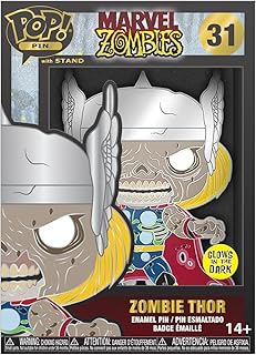 Funko Pop! Pin: Marvel Zombies: Zombie Thor Glow in The Dark