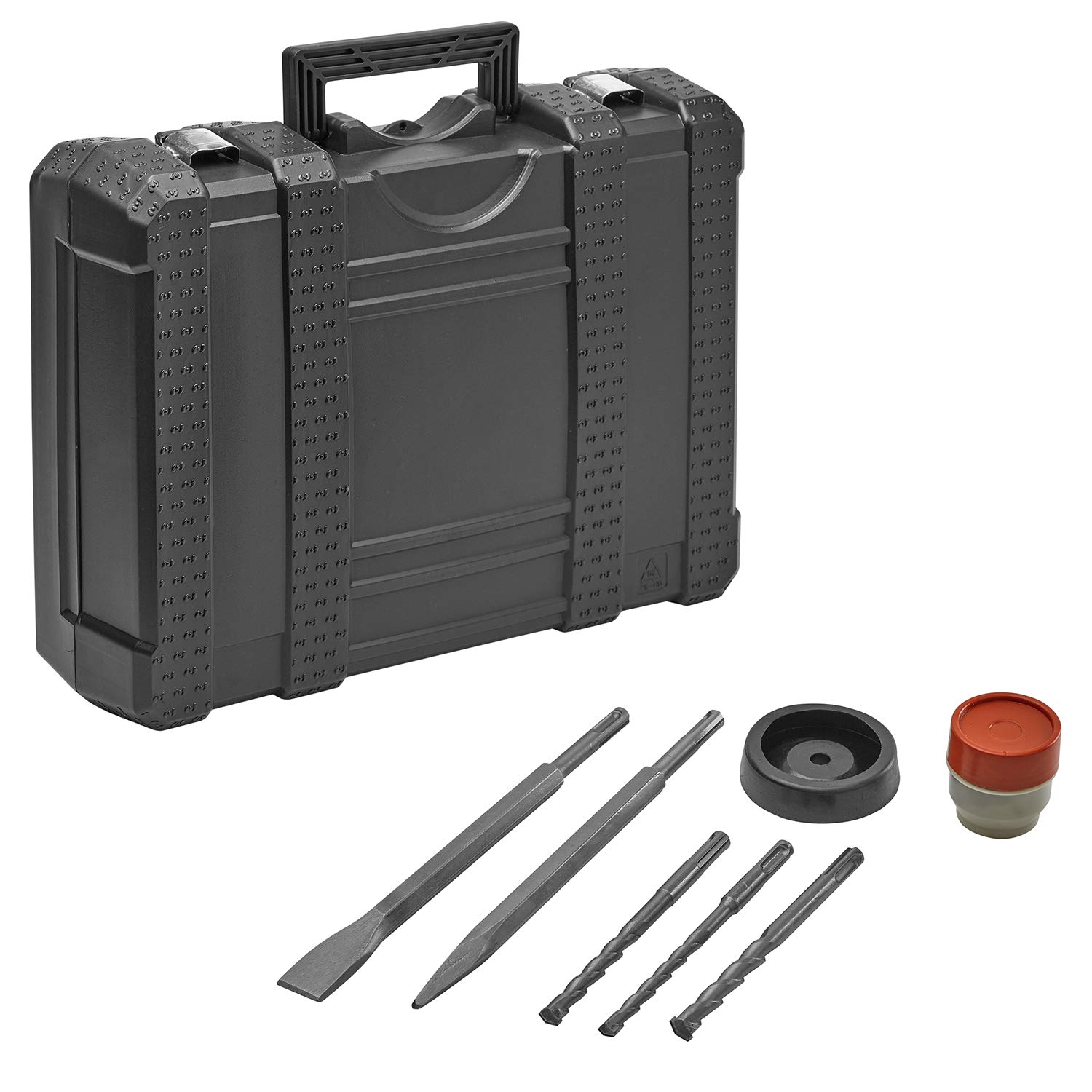 Martello perforatore Yamato RH 1020-32 con valigetta, potenza 1250 W, 800 giri e 2.600 colpi al minuto, 5,80 kg.