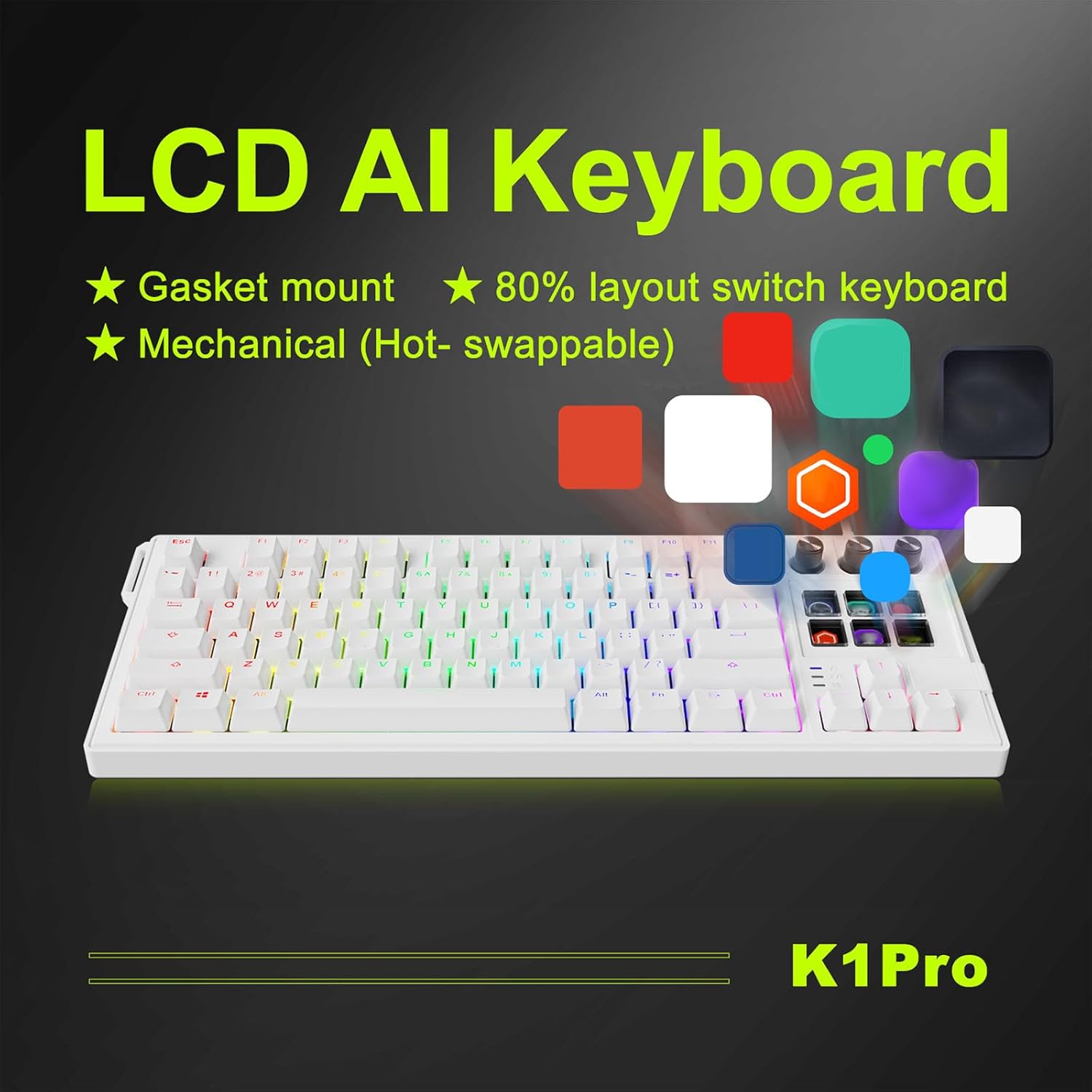 Visual Input Device Hard Wearing Loyal Media Controls and Noise Reducing Structure for Professional Use Host Keyset with Camera Change