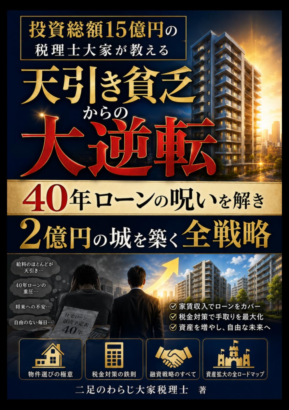 天引き貧乏からの大逆転: 40年ローンの呪いを解き、「2億円の城」を築く全戦略 (投資総額15億円の税理士大家が教える)
