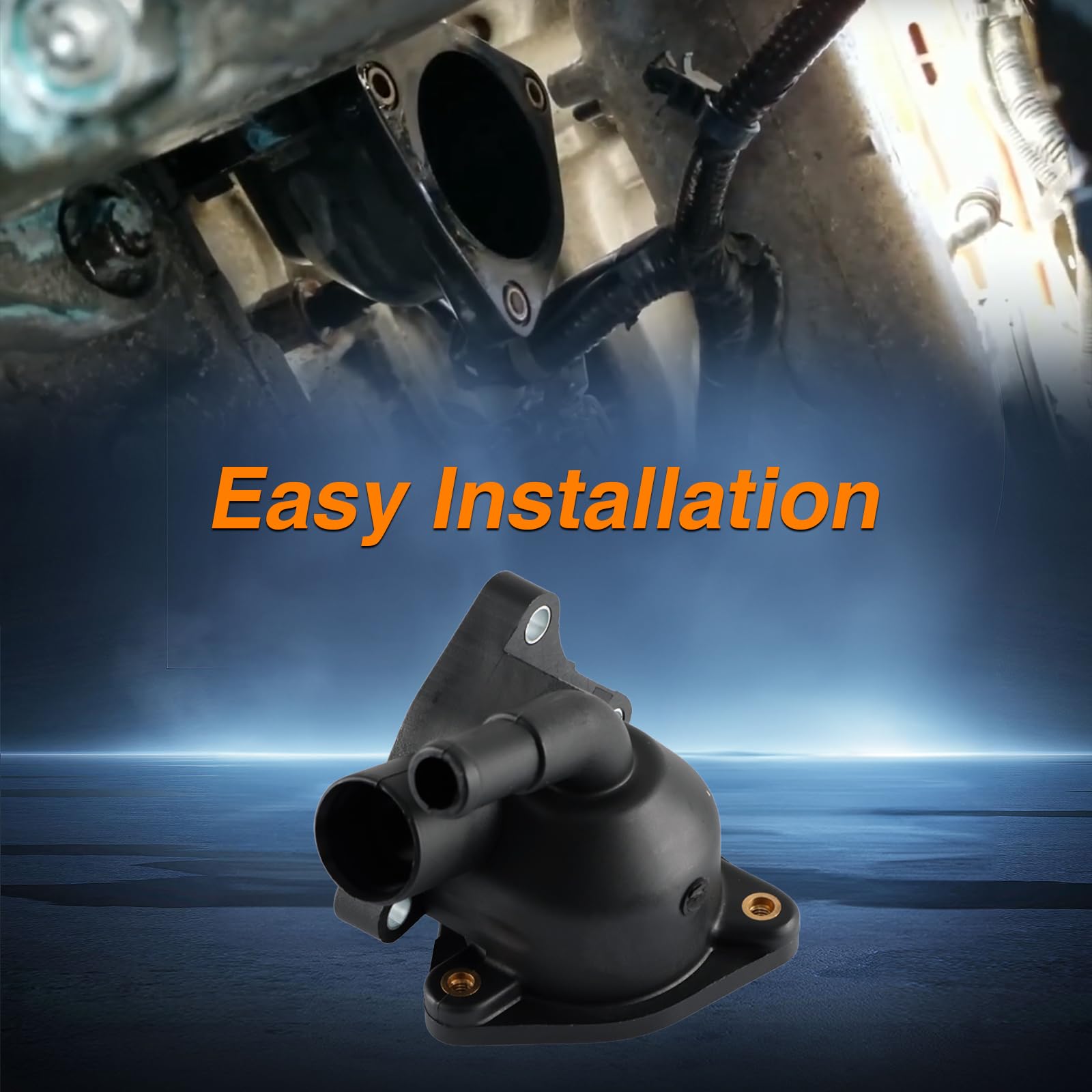 Automotive Replacement Engine Thermostat Housings Engine Coolant ...
