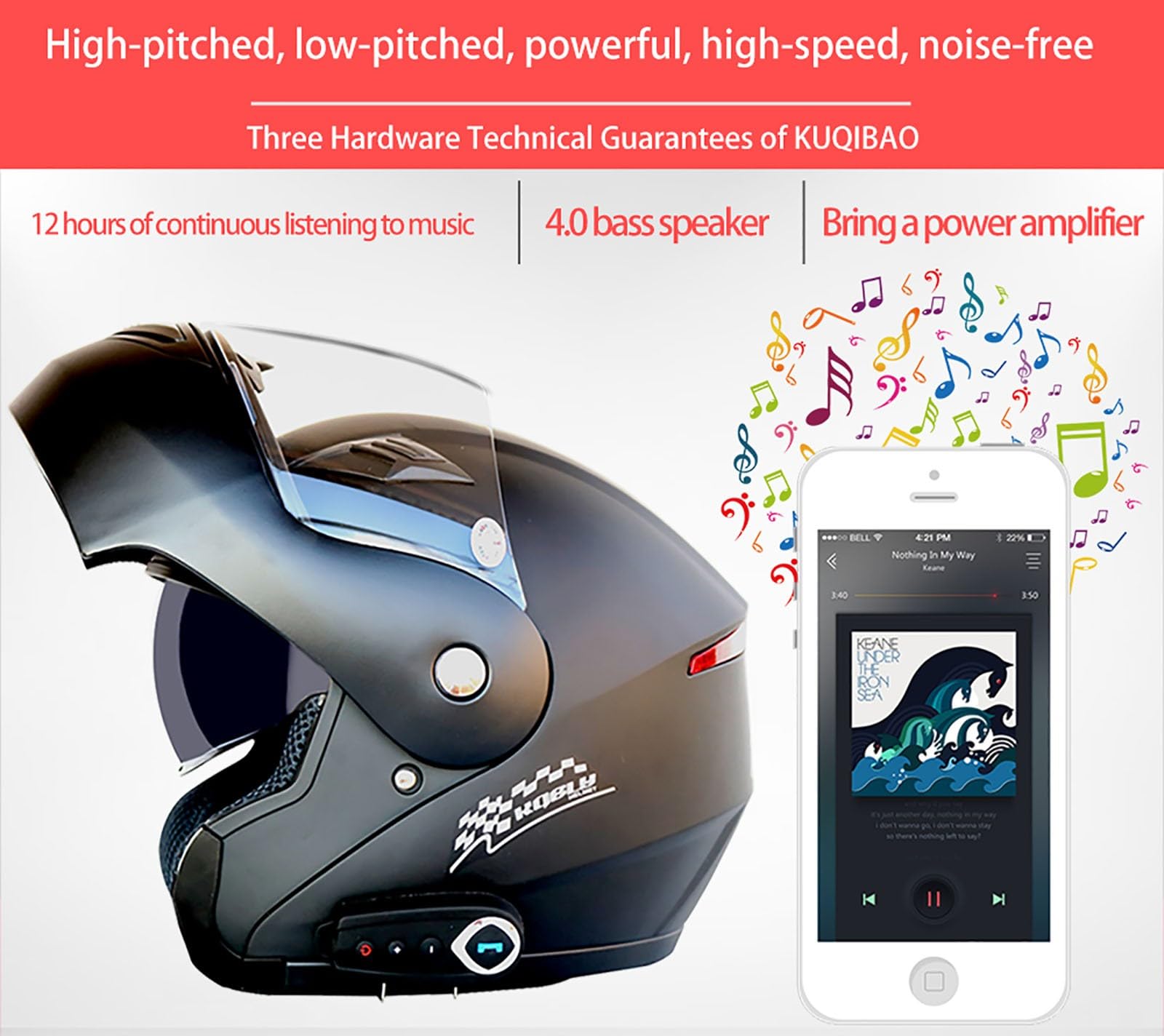 Modułowy składany kask motocyklowy, motocyklowy, składany, kask motocyklowy z interkomem, Bluetooth DOT / ECE