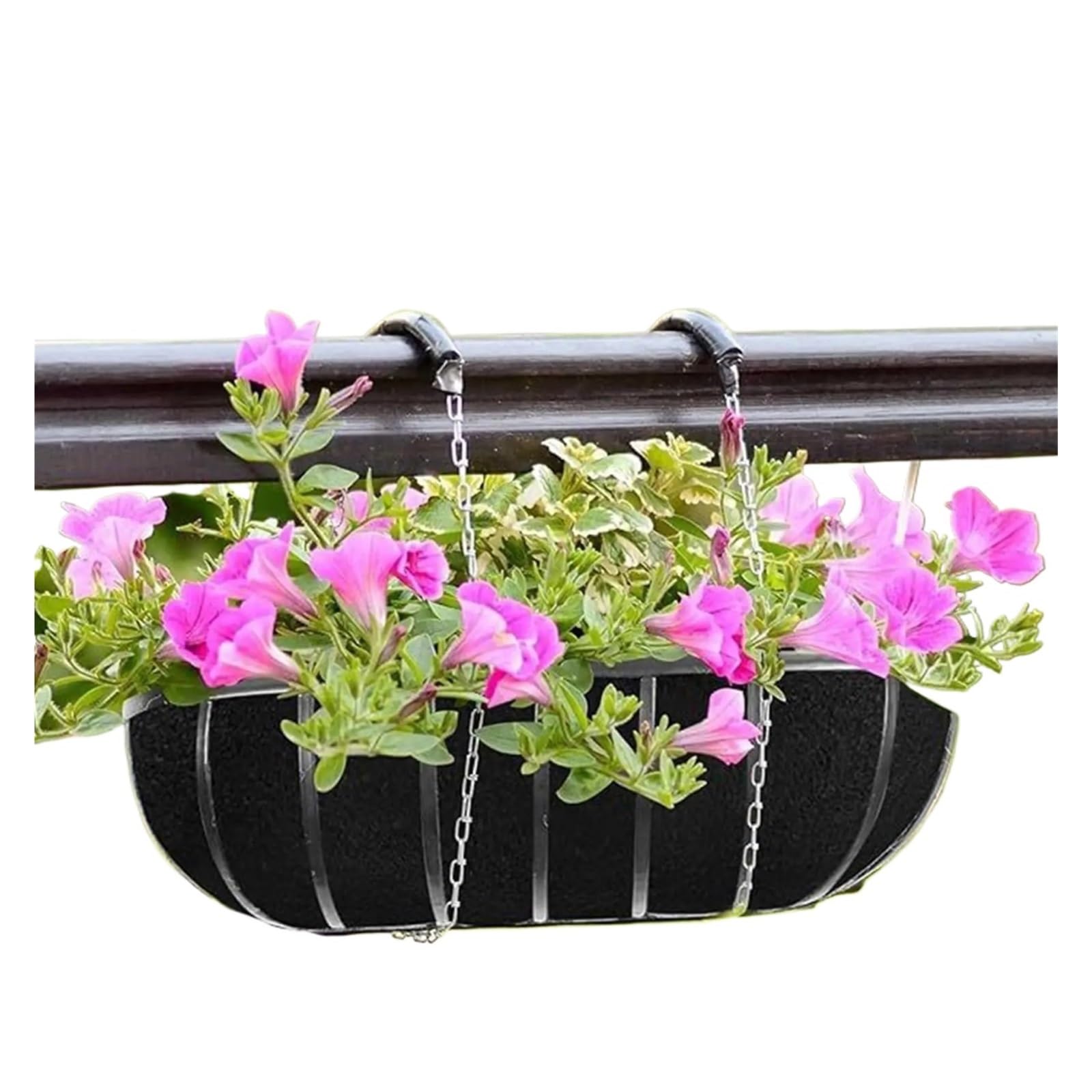 AYWTIUN Felt Planter Liner Felt Planter Liner Roll Flower Basket Liners Breathable Black Plant Potting Sheets Replacement for Yard Outdoor Patio