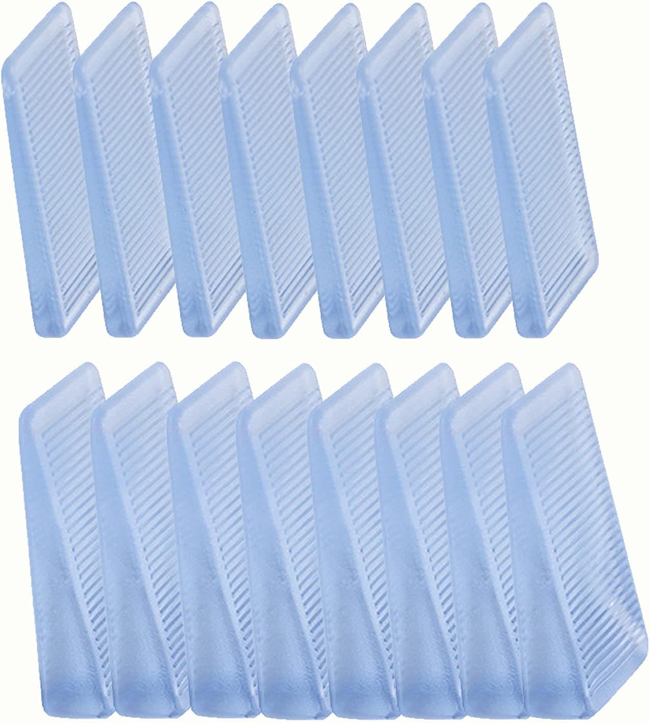 Furniture Leveling Wedges Toilet Shims Leveling Shims Duty Slip-Resistant Rubber Restaurant Furniture Pads Wedges for Interior Bathroom Kitchen Children's Room Door
