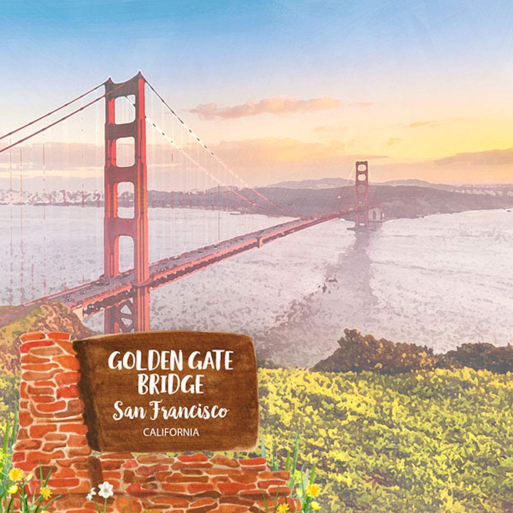 California - Golden Gate San Francisco Paper