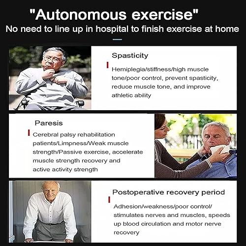 Miniatura 21 de Guantes de robot de rehabilitación Protector exoesqueleto entrenamiento manual para accidente cerebrovascular hemiplejia función de la mano