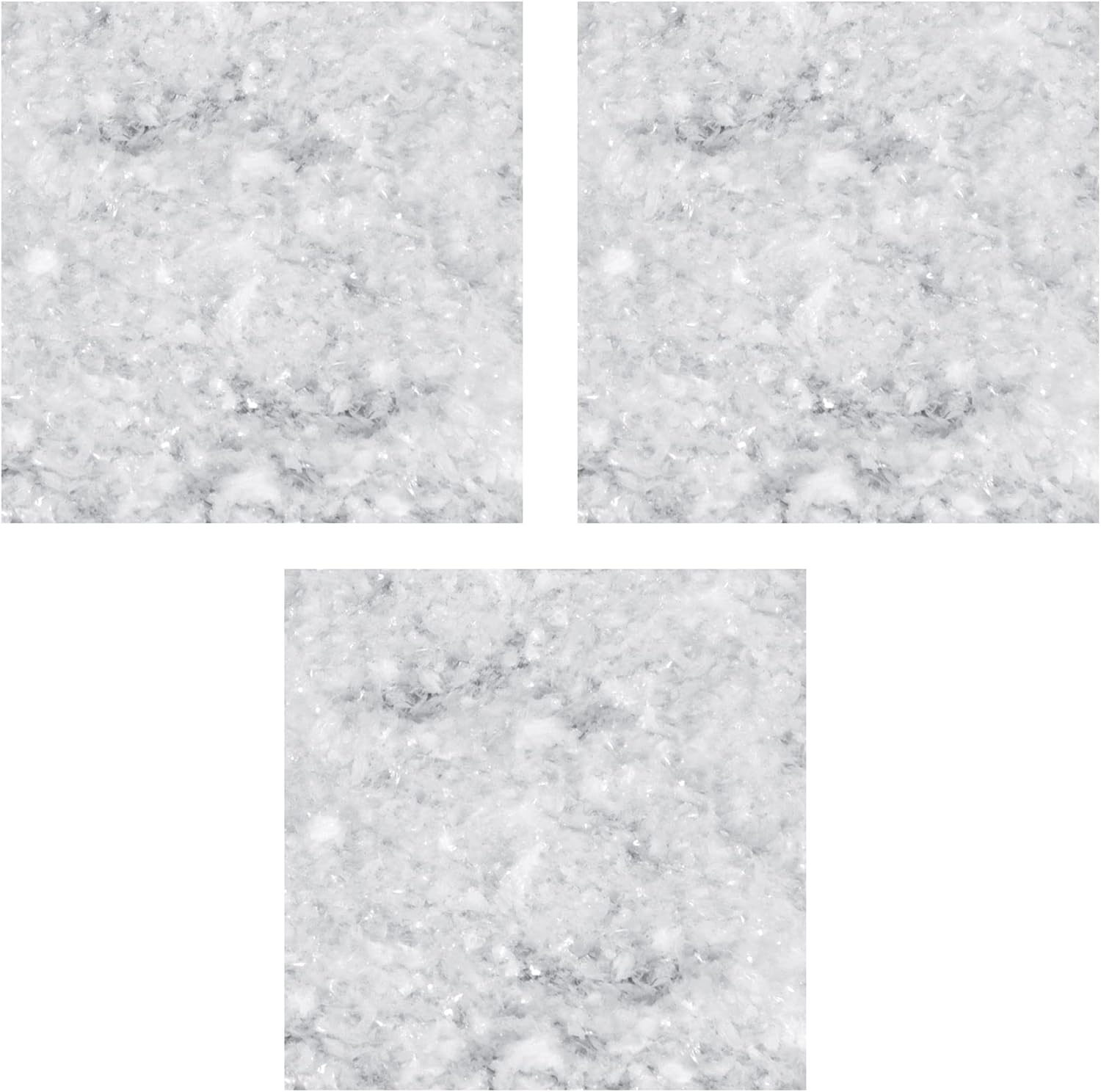 Beistle 6 Ounces Sparkling Fake Artificial Snow For Christmas Village Decorations