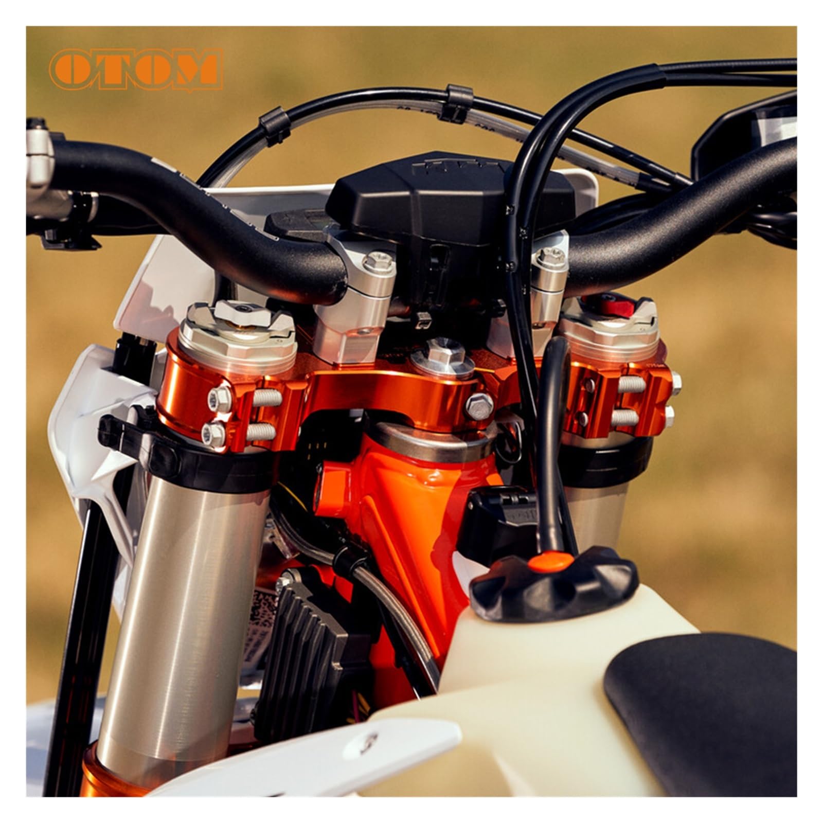 ktm fahrrad lampe Dowrap Motorrad Scheinwerfer Maske Gummi Kopf Licht Halterung Befestigungs Streifen for EXC XCW FE TE TX GASGAS ECF 125 250 450 Auto & Motorrad Size:12