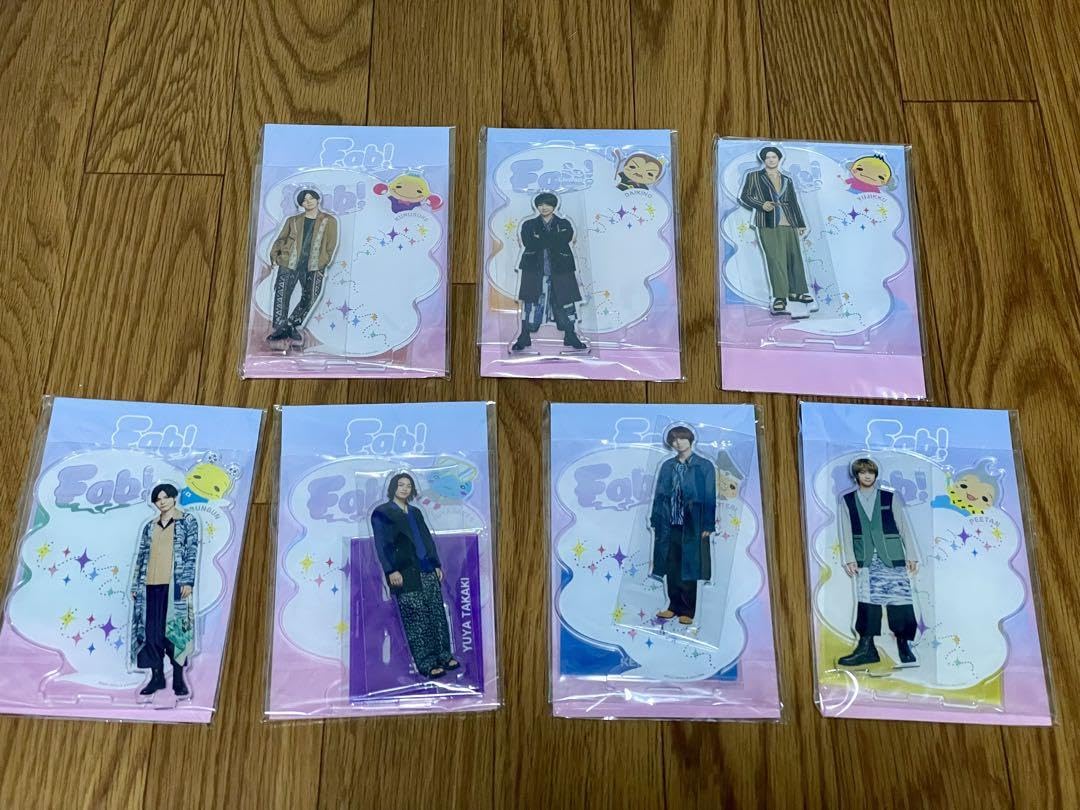 Amazon.co.jp: Hey!Say!JUMP Fab! アクリルスタンドセット : おもちゃ 