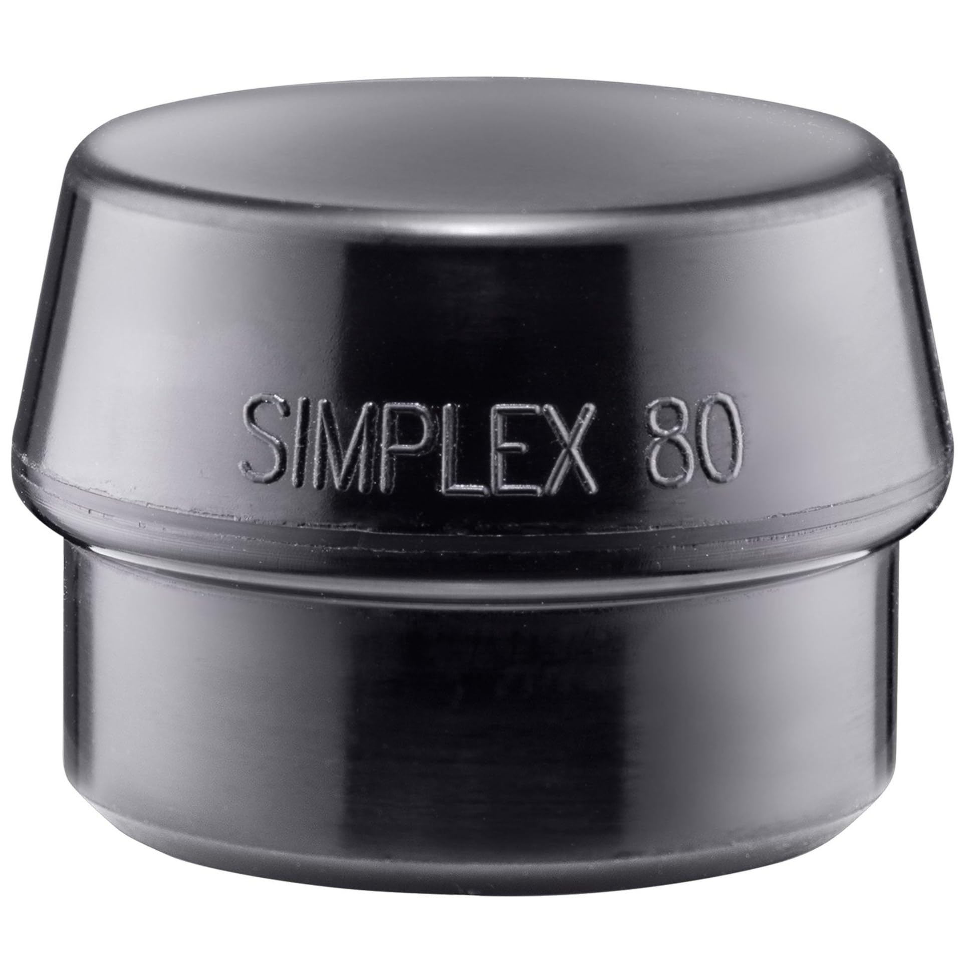 Halder Simplex Medium-Hard Rubber Replacement Insert 3202.080 – 95 Shore A, Ultra Low–Wear, Odorless Impact Cushioning for Gardening, Landscaping, Masonry – 80mm