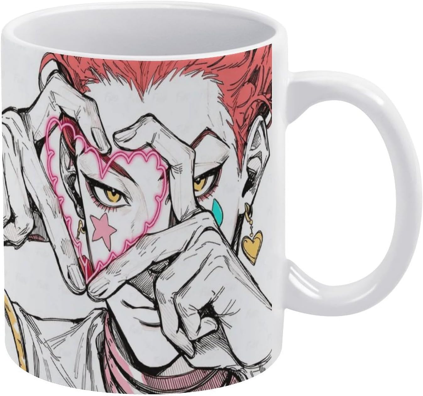 ハンター×ハンター マグカップ コップ 瀬戸物 セラミック 飲み物用 アニメ ゲーム 推し キャラ 誕生日 クリスマス プレゼント 記念品 ゲーム カフェ・オフィス・家用