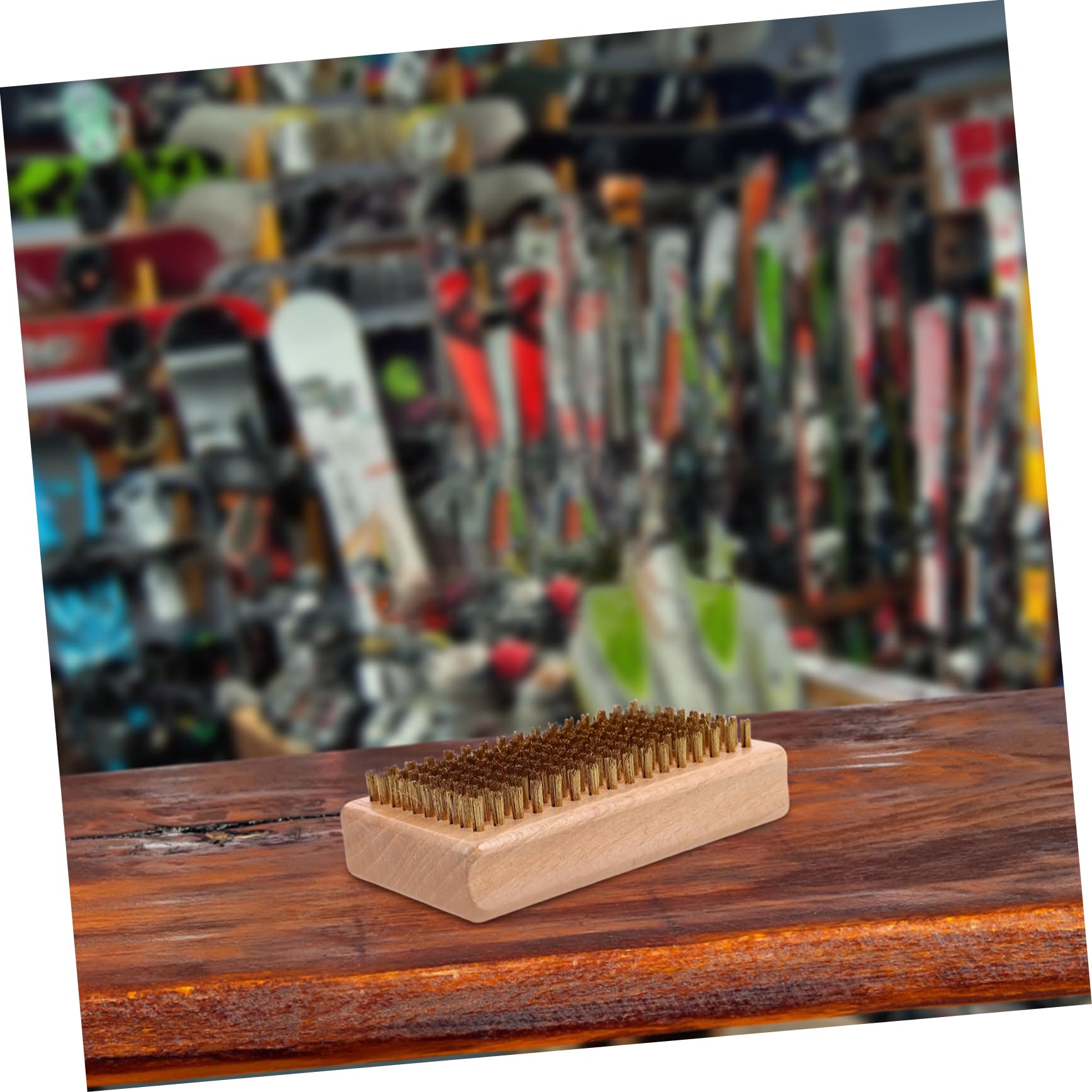 Cepillo De Limpieza De Cobre para Encerar Tablas De Esquí