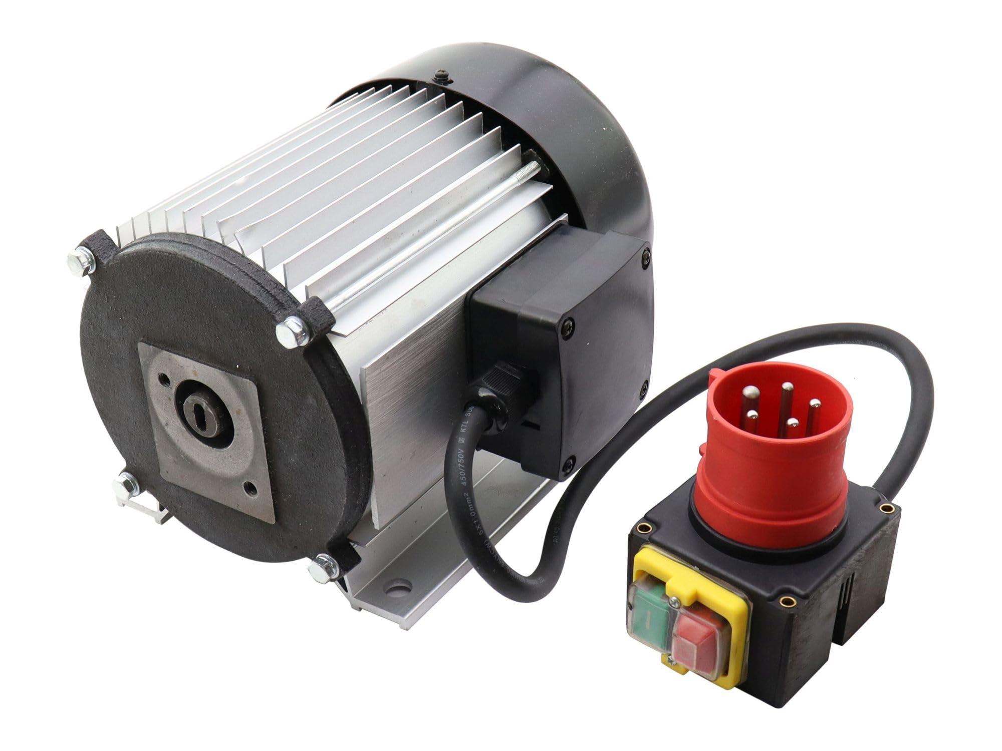 SECURA Elektromotor 400V + Schalter kompatibel mit Scheppach HL1050 Holzspalter