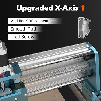 SainSmart Genmitsu 4040-PRO MAX CNC Router + 4 Pack Hold Down Clamp Kit