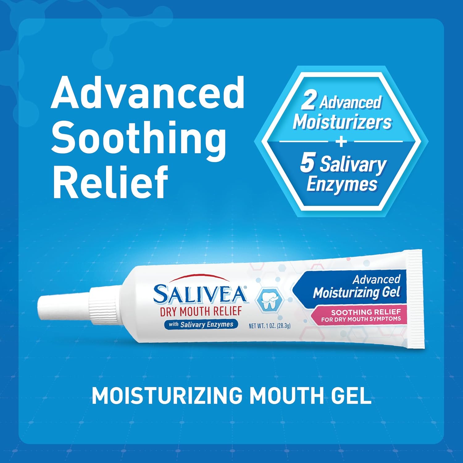 SALIVEA Gentle Hydration & Soothing Dry Mouth Oral Care Bundle