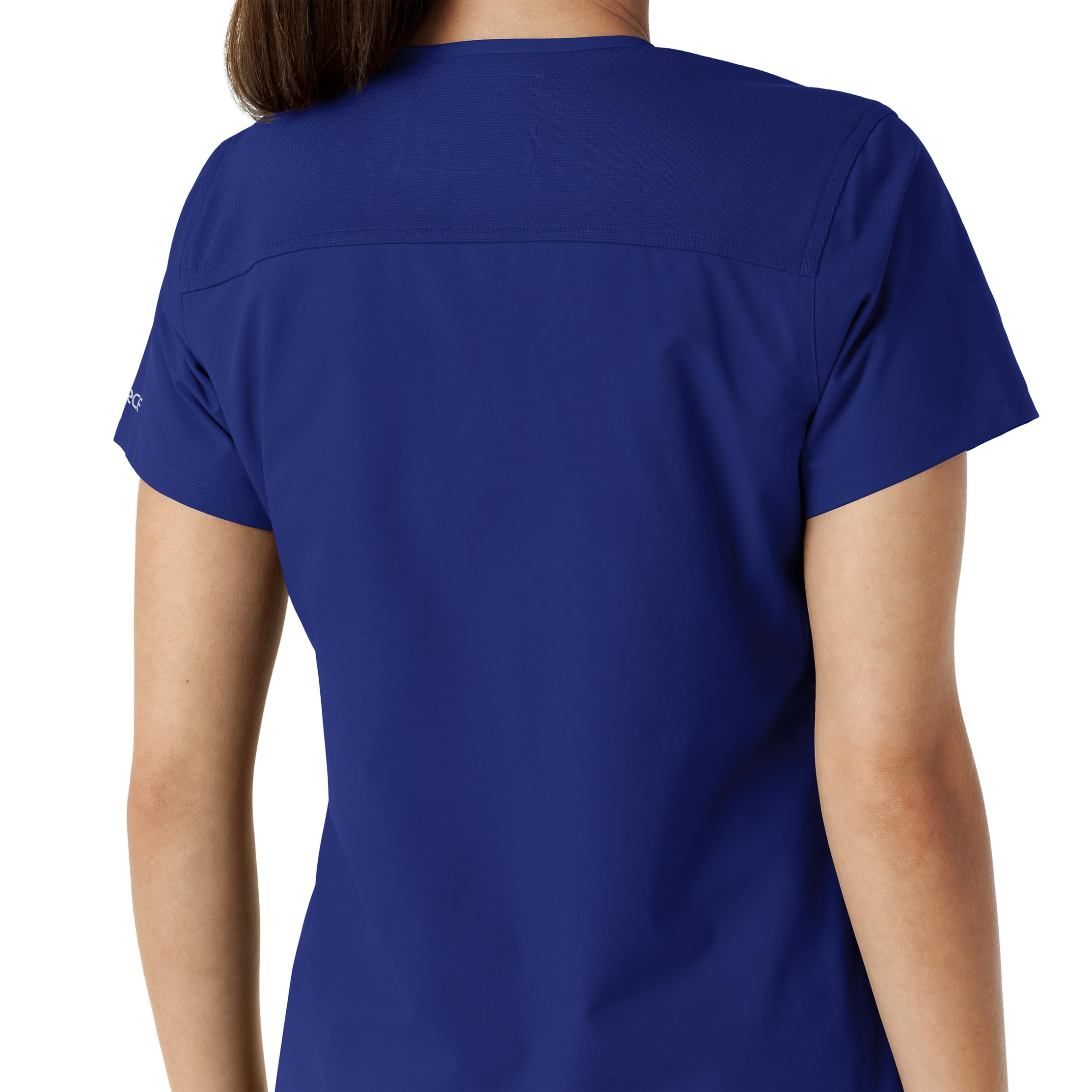 Carhartt Scrubs C12313 damski top Force® Essentials Modern Fit z dekoltem w serek, niebieski (Galaxy Blue), XL