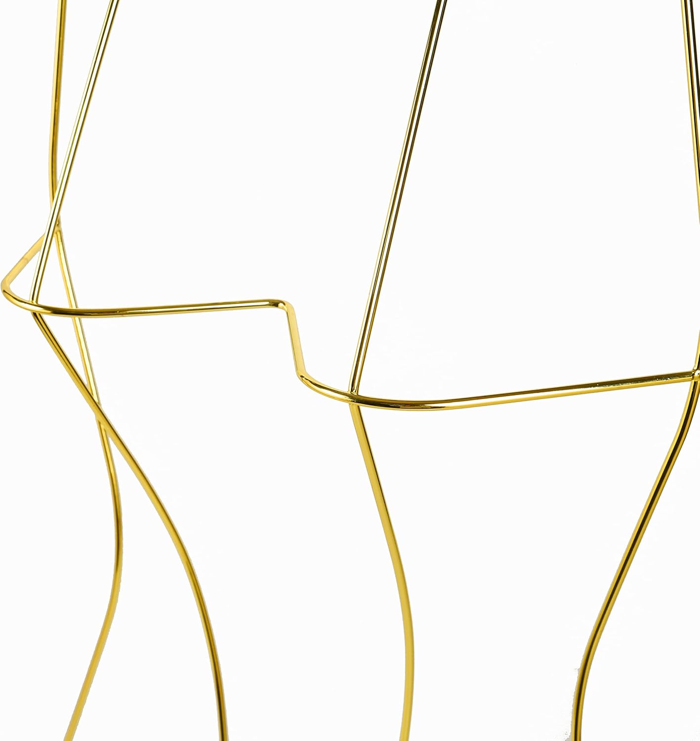 Gold Full Body Shape Metal Wire Swimwear Swimsuit Display Hangers for Dress，Bikini，Lingerie Hangers(10 Pack ，Gold)