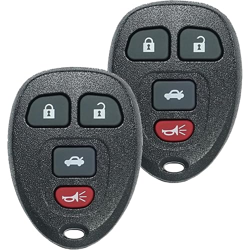 Keyless Entry Remote Control Key Fob Replacement Fits for Chevy Malibu Cobalt 2005-2012 Pontiac G5 G6 Grand Prix Solstice 2005-2010 Buick Lacrosse Saturn Aura Sky KOBGT04A 15252034
