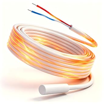 Insulated 10K Floor Heating Thermostatic Sensor Wire for SunStat Thermostat